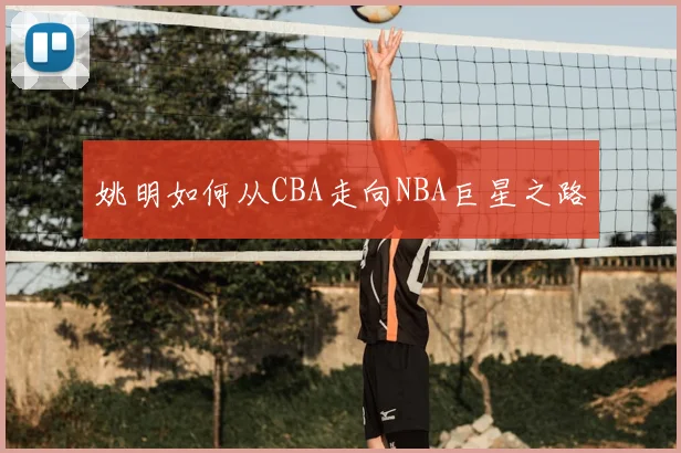 姚明如何从CBA走向NBA巨星之路